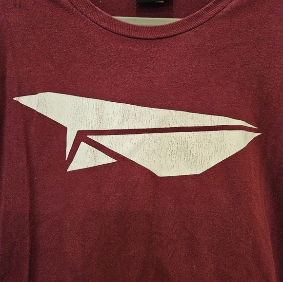 *Rare* Mens Benny Gold shirt size XL color maroon - Picture 3 of 4